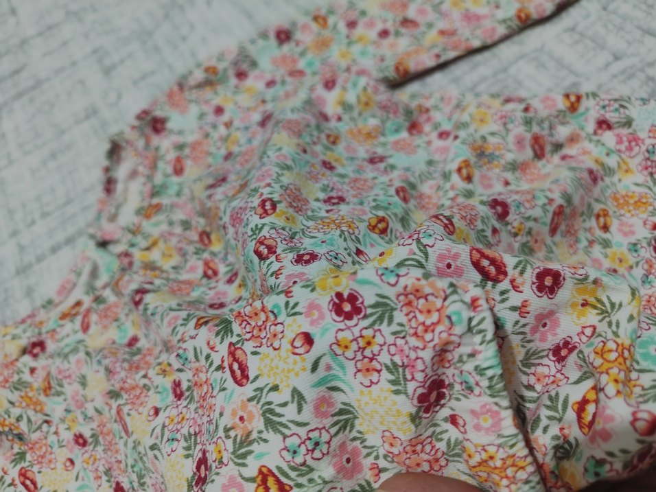 Çiçek Desenli Bohem Kız Bluzu - Görsel 3