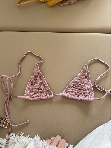 Bershka Pembe bikini üst