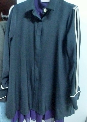 Siyah Uzun Kollu Tunik