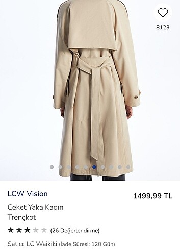 LC Waikiki Trenckot