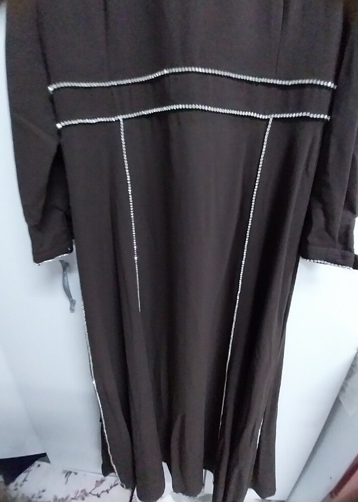 Tesettür abiye elbise - Görsel 3