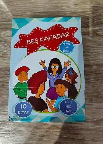 +9 Yaş Beş Kafadar kitap seti 