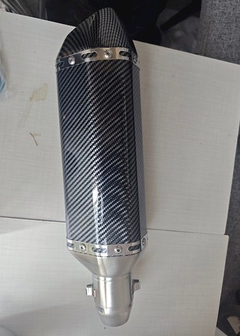 egzoz desibel kiler paslanmaz çelik karbon kaplama - Görsel 5