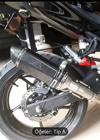 egzoz desibel kiler paslanmaz çelik karbon kaplama - Görsel 7