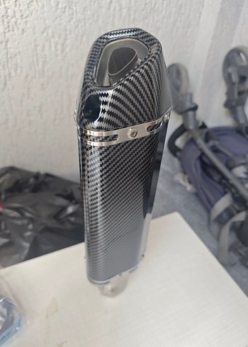 egzoz desibel kiler paslanmaz çelik karbon kaplama - Görsel 3