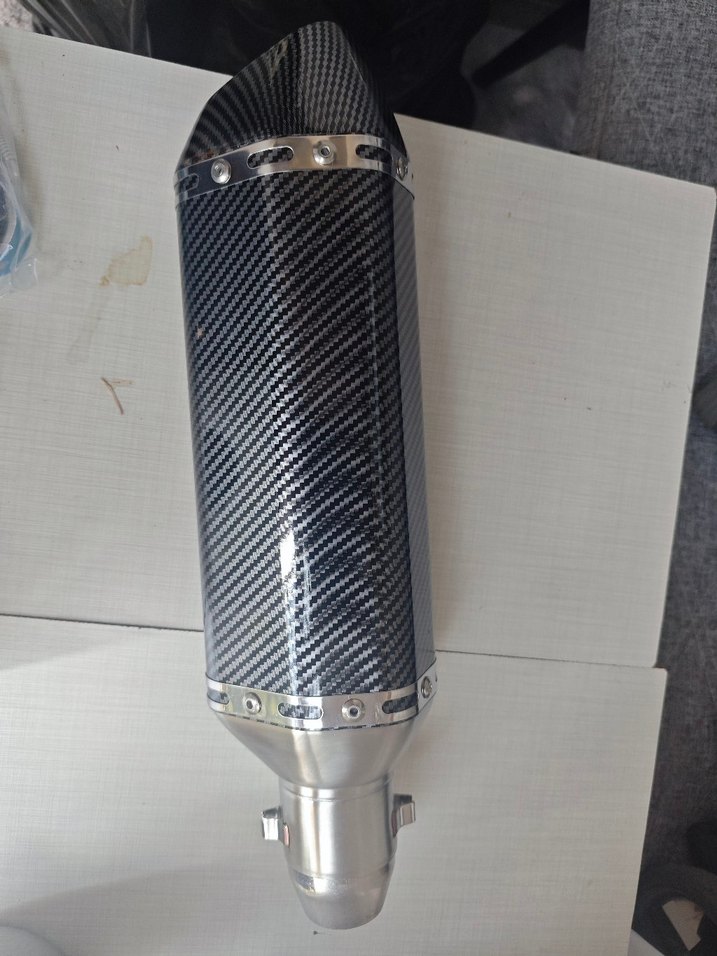 egzoz desibel kiler paslanmaz çelik karbon kaplama - Görsel 5