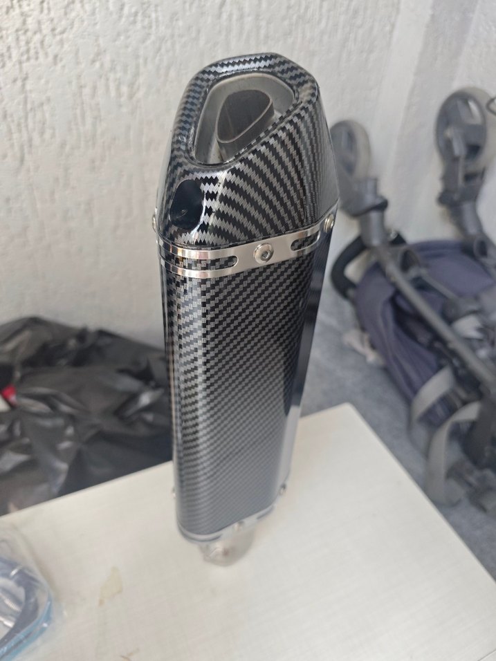 egzoz desibel kiler paslanmaz çelik karbon kaplama - Görsel 3