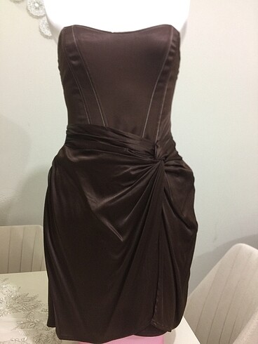 Zara Saten elbise