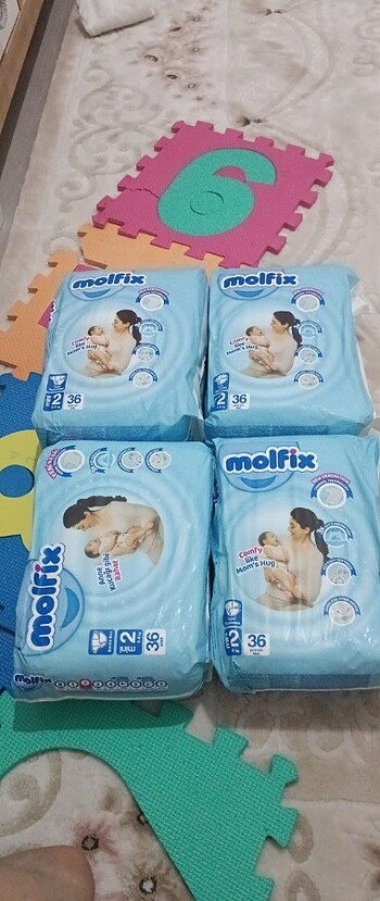 Molfix 2 beden 36 lı açılmamış paket