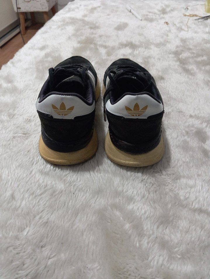 Siyah-Beyaz Erkek Spor Ayakkabı - Görsel 3