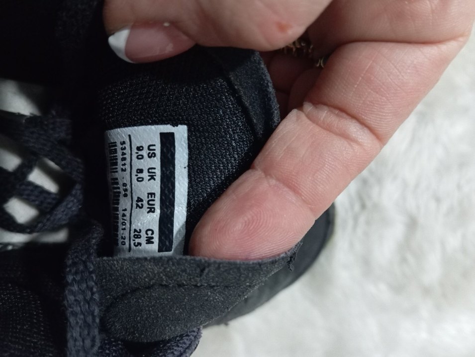 Siyah-Beyaz Erkek Spor Ayakkabı - Görsel 4