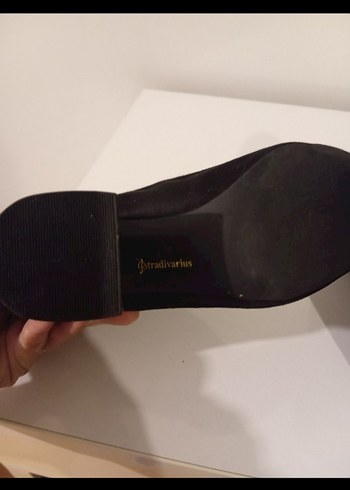 Kadın Siyah Süet Topuklu Botlar - Görsel 3