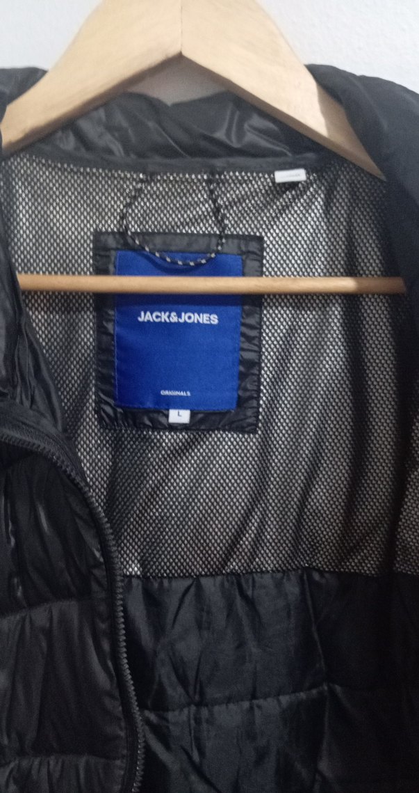 JACKS&JONESiyah Fermuarlı Erkek Mont - Görsel 2