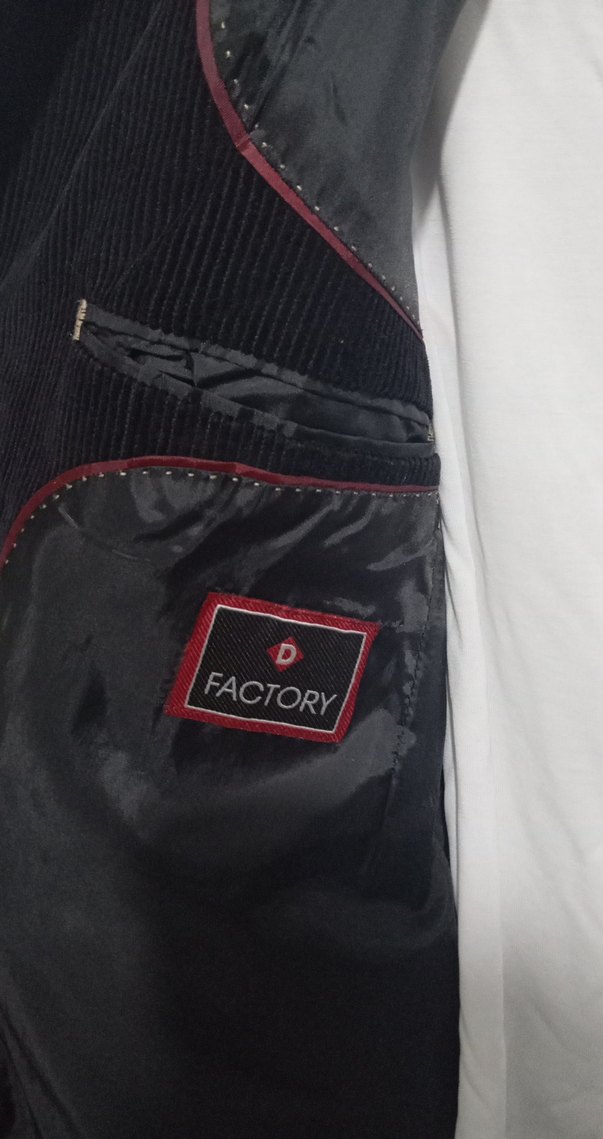 Düğmeli Siyah Erkek Ceket - Görsel 5