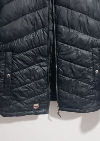 Siyah Fermuarlı Erkek Mont - Görsel 3