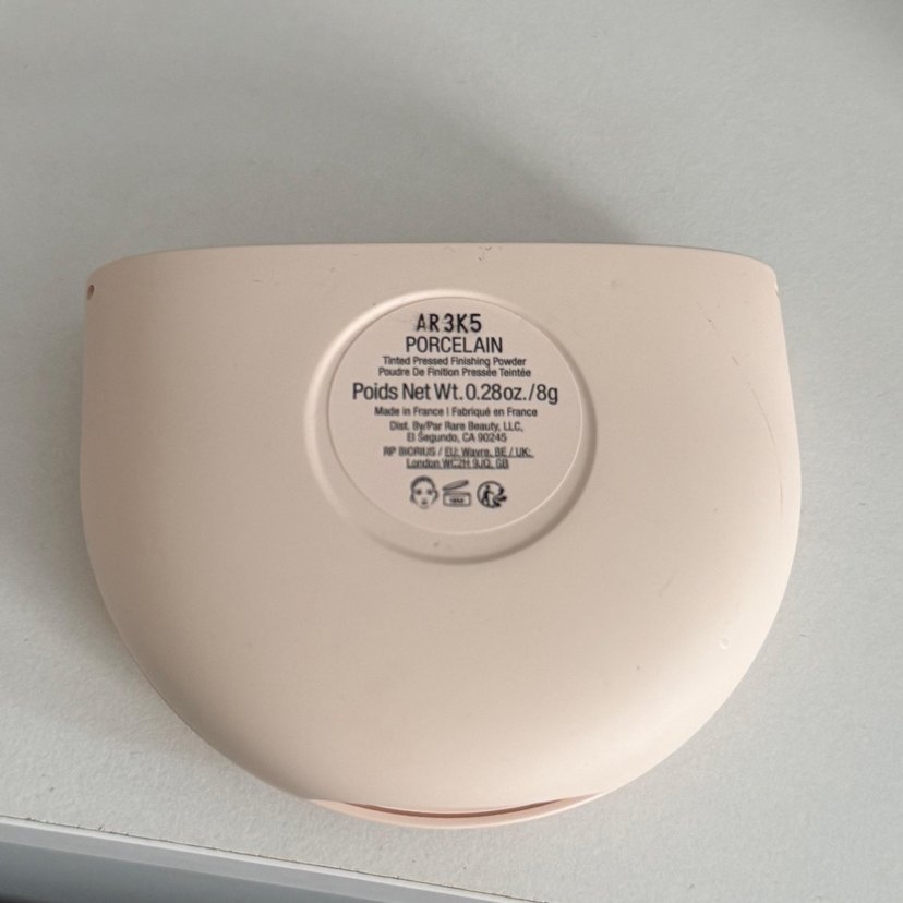 Açık Bej Pudra Kompakt Ayna ile - Görsel 2