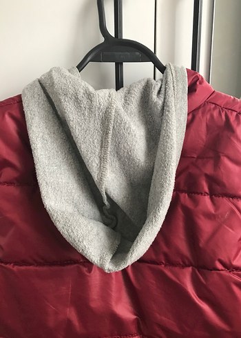 Bordo Fermuarlı Kadın Yelek - Görsel 4