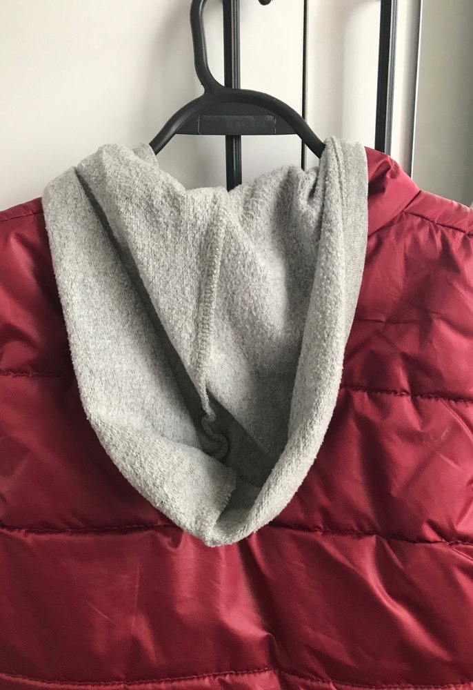 Bordo Fermuarlı Kadın Yelek - Görsel 4