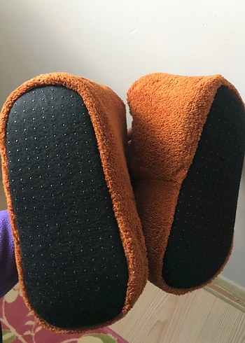 Kahverengi Peluş Erkek Ev Pandufu - Görsel 3