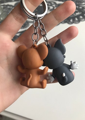 Renkli Tom ve Jerry Anahtarlık Seti - Görsel 2