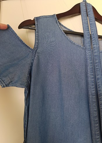 Kolsuz Midi Kot Elbise - Görsel 3