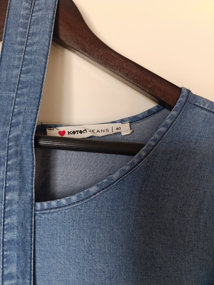 Kolsuz Midi Kot Elbise - Görsel 4