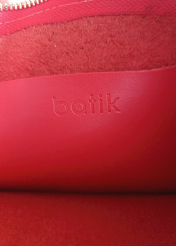 Turuncu Deri Püsküllü Kadın Portföy Çanta - Görsel 4