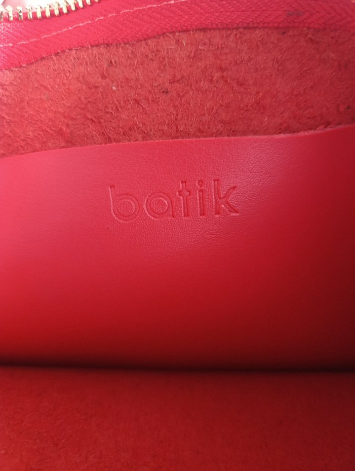 Turuncu Deri Püsküllü Kadın Portföy Çanta - Görsel 4