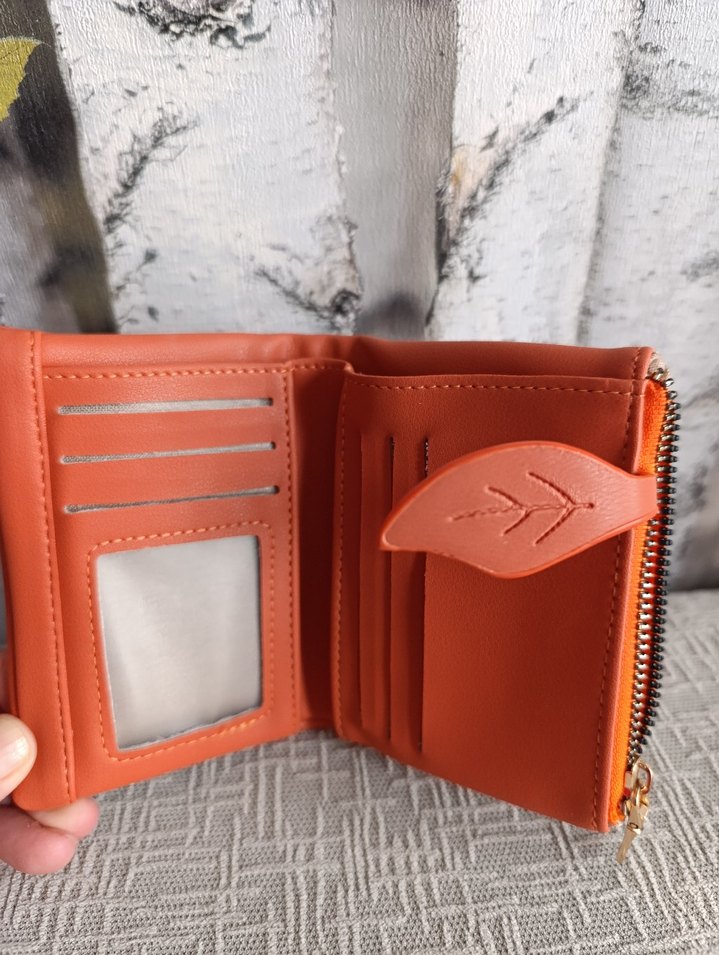 Deri Bohem Tarzı Kadın Cüzdanı - Görsel 2