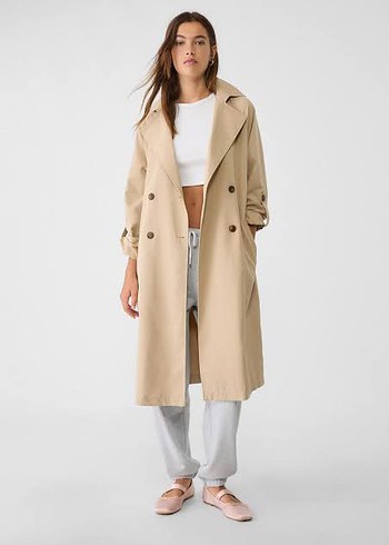 Stradivarius Bej trençkot