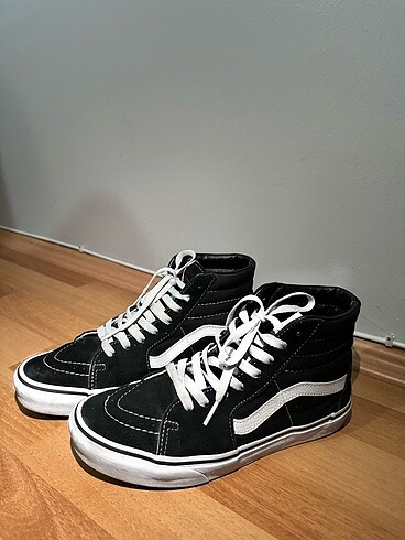 Vans Sk8-Hi kadın siyah sneaker