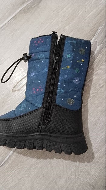 30 Beden lacivert Renk Çocuk kar botu