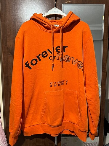 Ltb turuncu erkek Sweatshirt