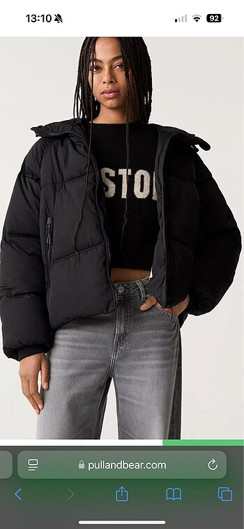 Bershka şişme mont