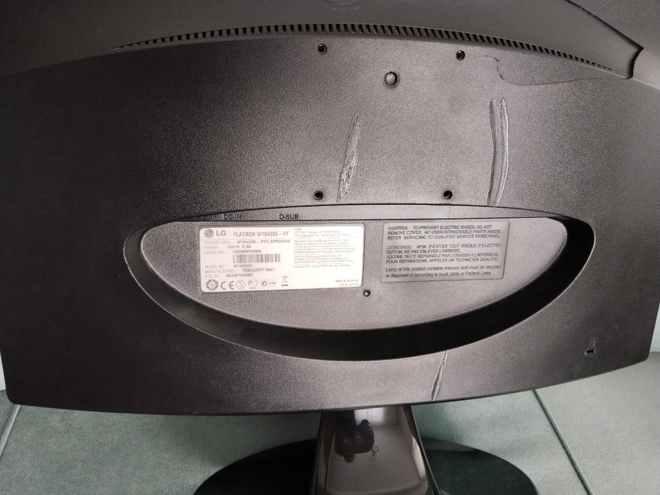 LG Siyah Monitör - Görsel 4