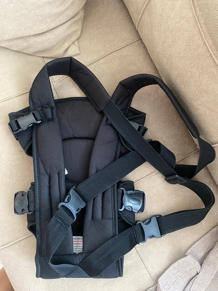 Siyah Bebek Taşıyıcı ,kanguru - Görsel 2