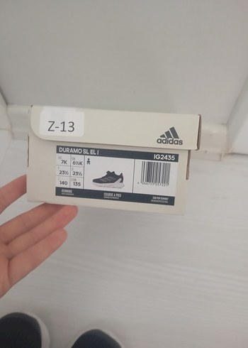 Adidas Kïz Çocuk Gri Baskılı Spor Ayakkabı
