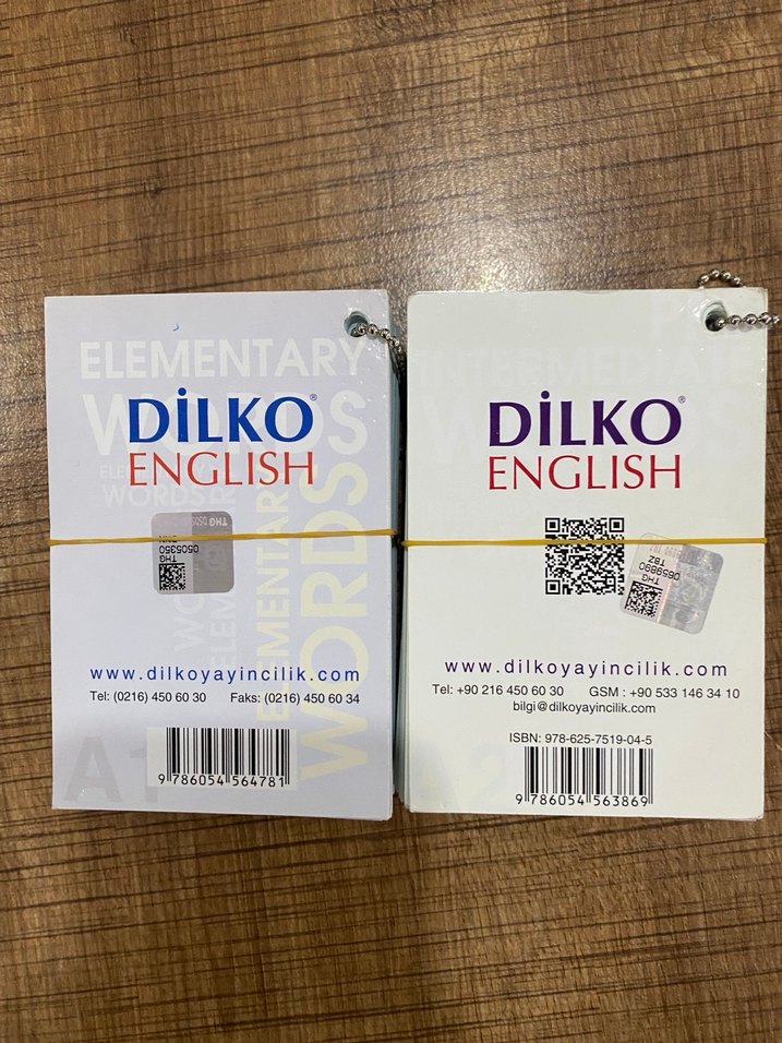Dilko İngilizce A1 ve A2 Kelime Kartları - Görsel 2