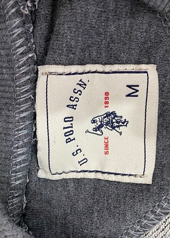 Gri U.S. Polo Assn. sweatshirt - Görsel 2