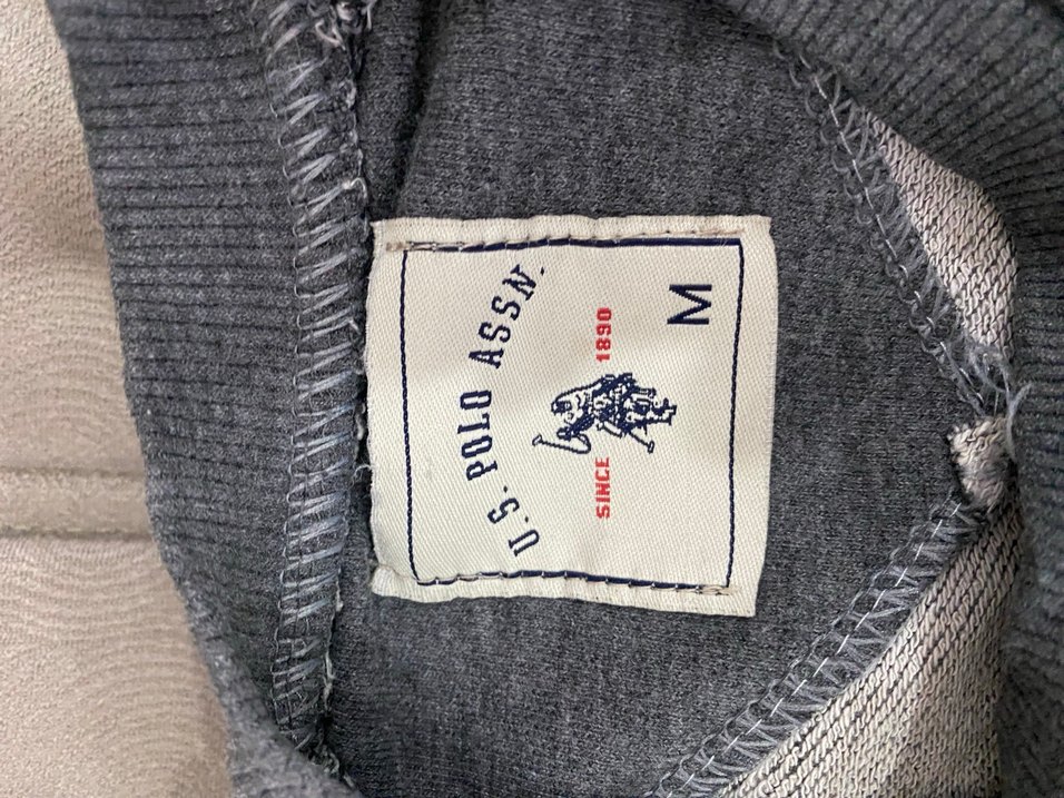 Gri U.S. Polo Assn. sweatshirt - Görsel 2