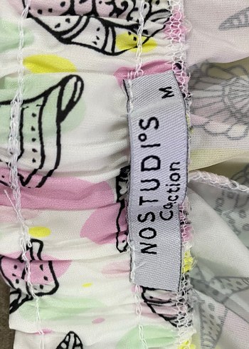 Renkli Deniz Kabukları Desenli deniz sortu - Görsel 2