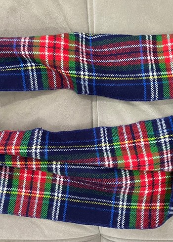 Renkli Ekose Desenli Atkı - Görsel 2