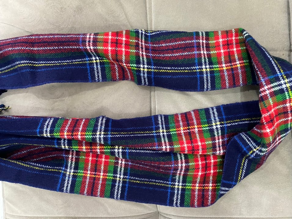 Renkli Ekose Desenli Atkı - Görsel 2