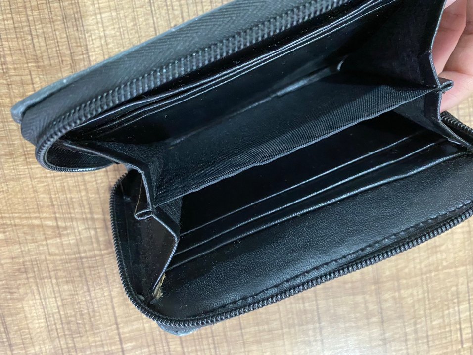 Deri Fermuarlı Kadın Cüzdan - Görsel 3