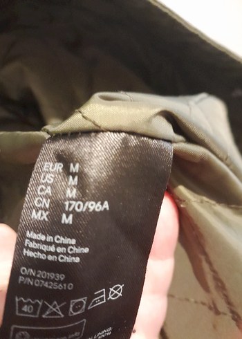 l Beden Haki Parka Kaban
