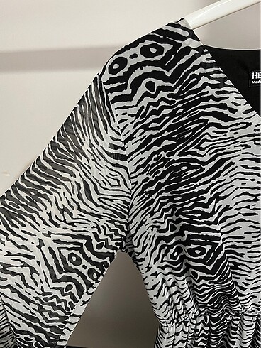 s Beden Zebra elbise
