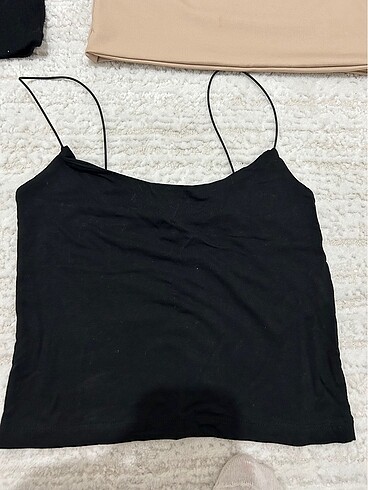 m Beden çeşitli Renk Crop bluz atlet