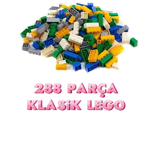 288 Parça Klasik Lego Kutulu