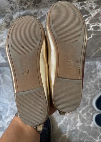 H&M H&M Kız Çocuk Altın Rengi Tokalı