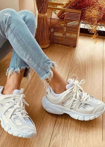 38 Beden Track White